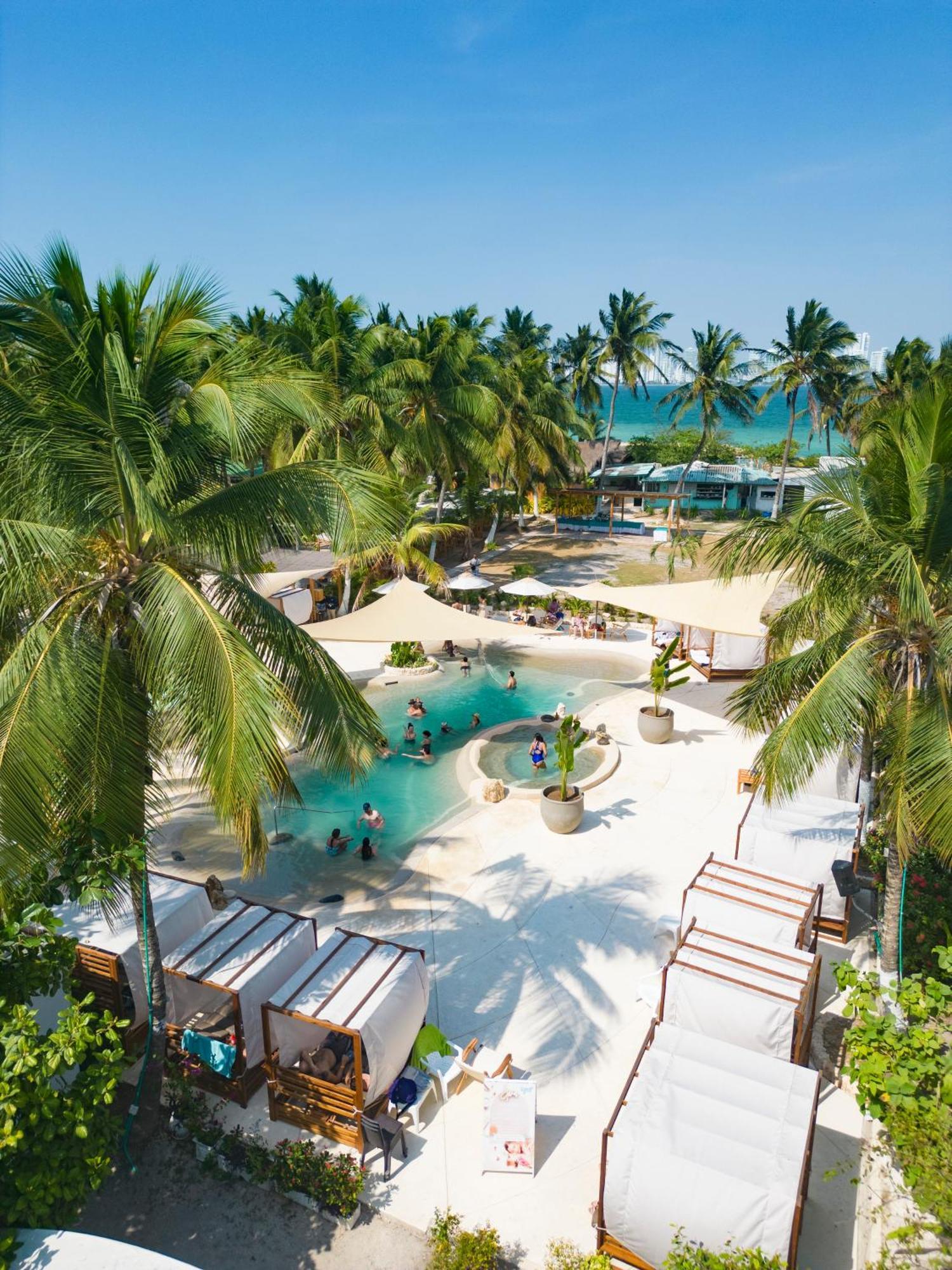 Palmarito Beach Hotel Tierra Bomba Ngoại thất bức ảnh