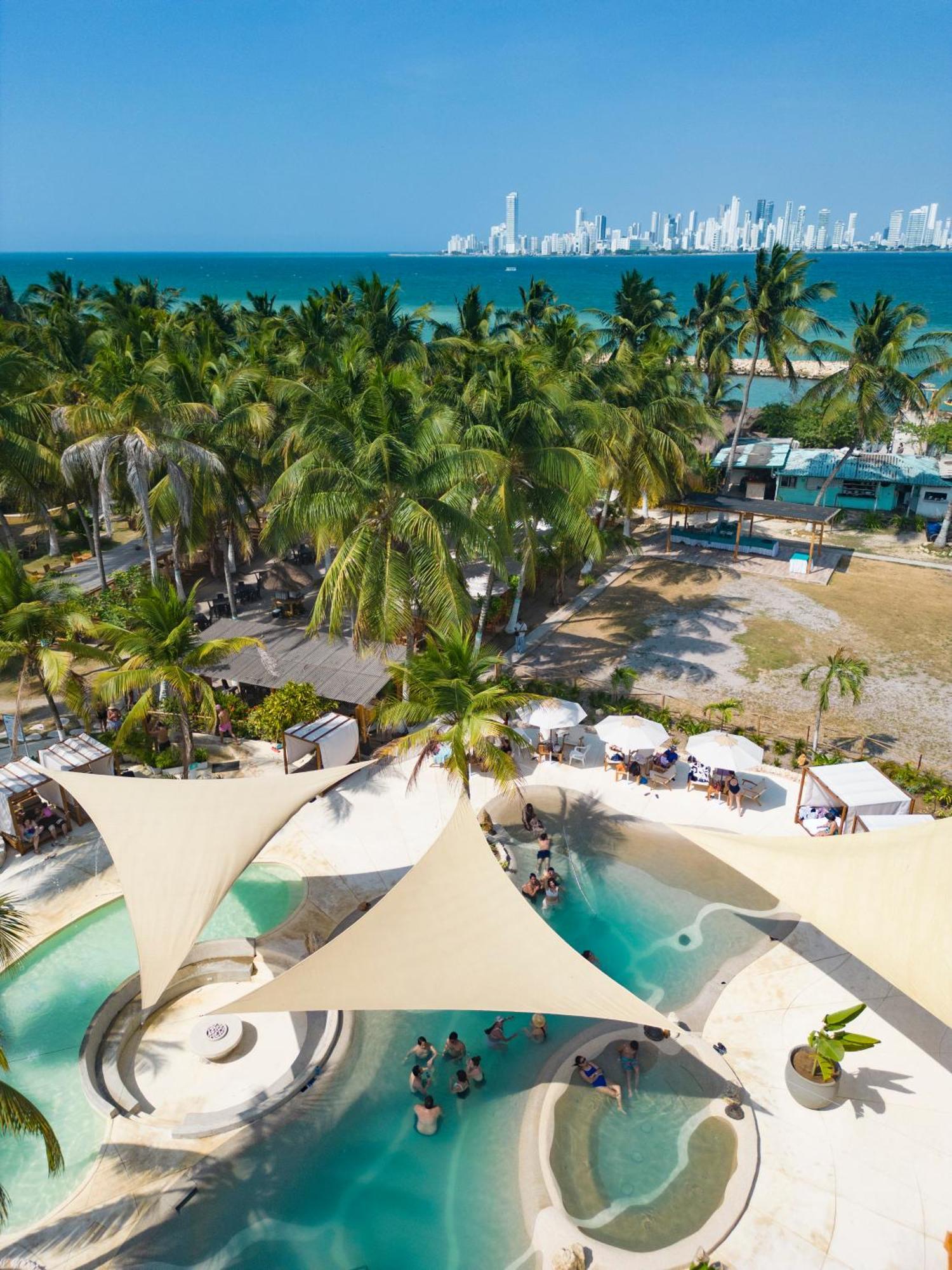 Palmarito Beach Hotel Tierra Bomba Ngoại thất bức ảnh